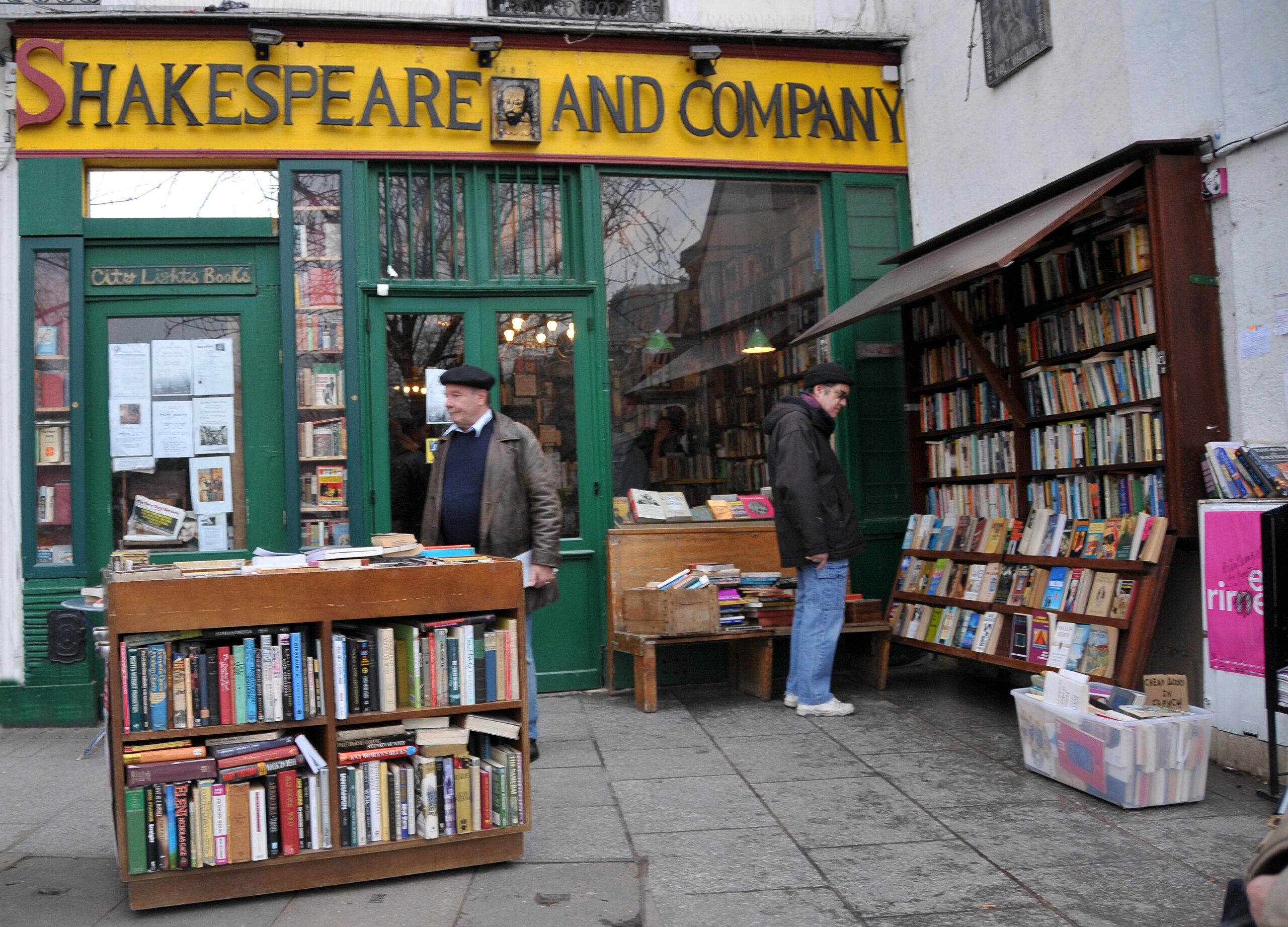 Shakespeare and Company Bookstore