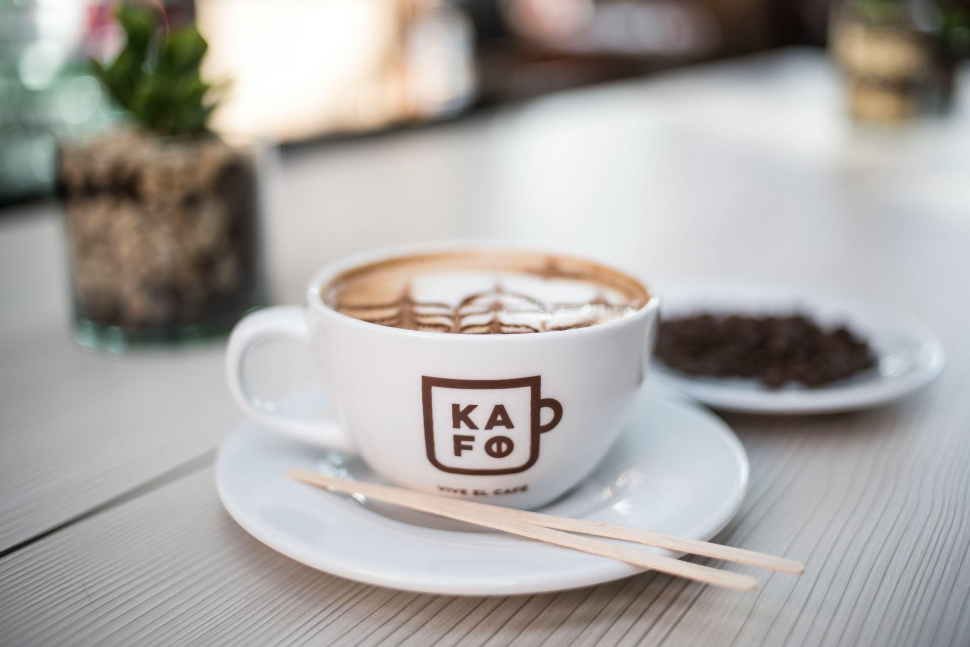 White Ceramic Cup