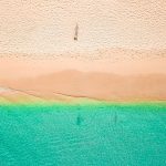 Barbados - Silhouette of Person Standing in Beach