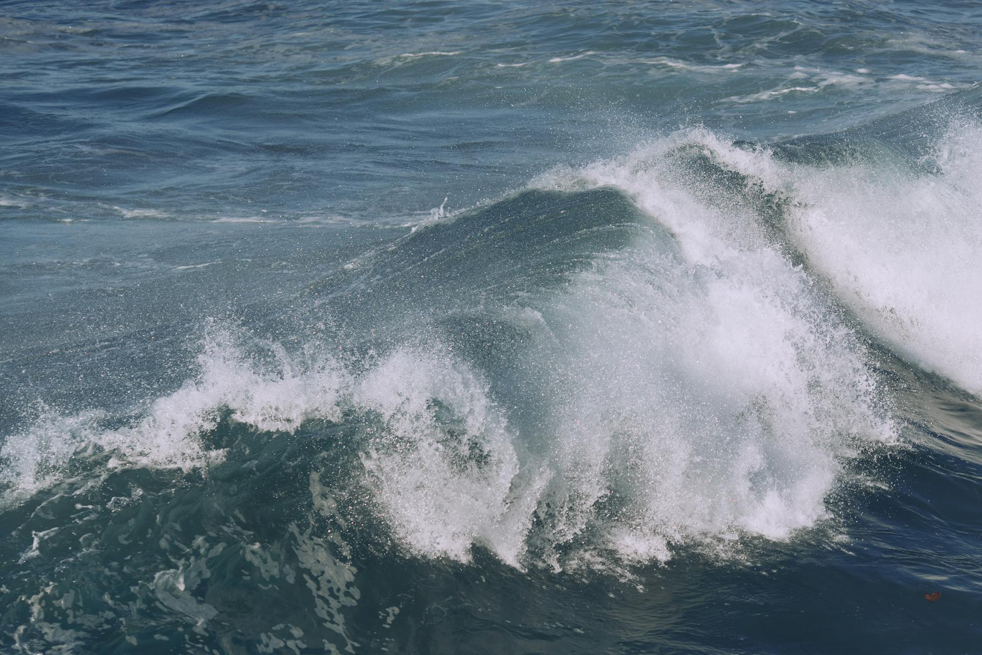 Stormy ocean