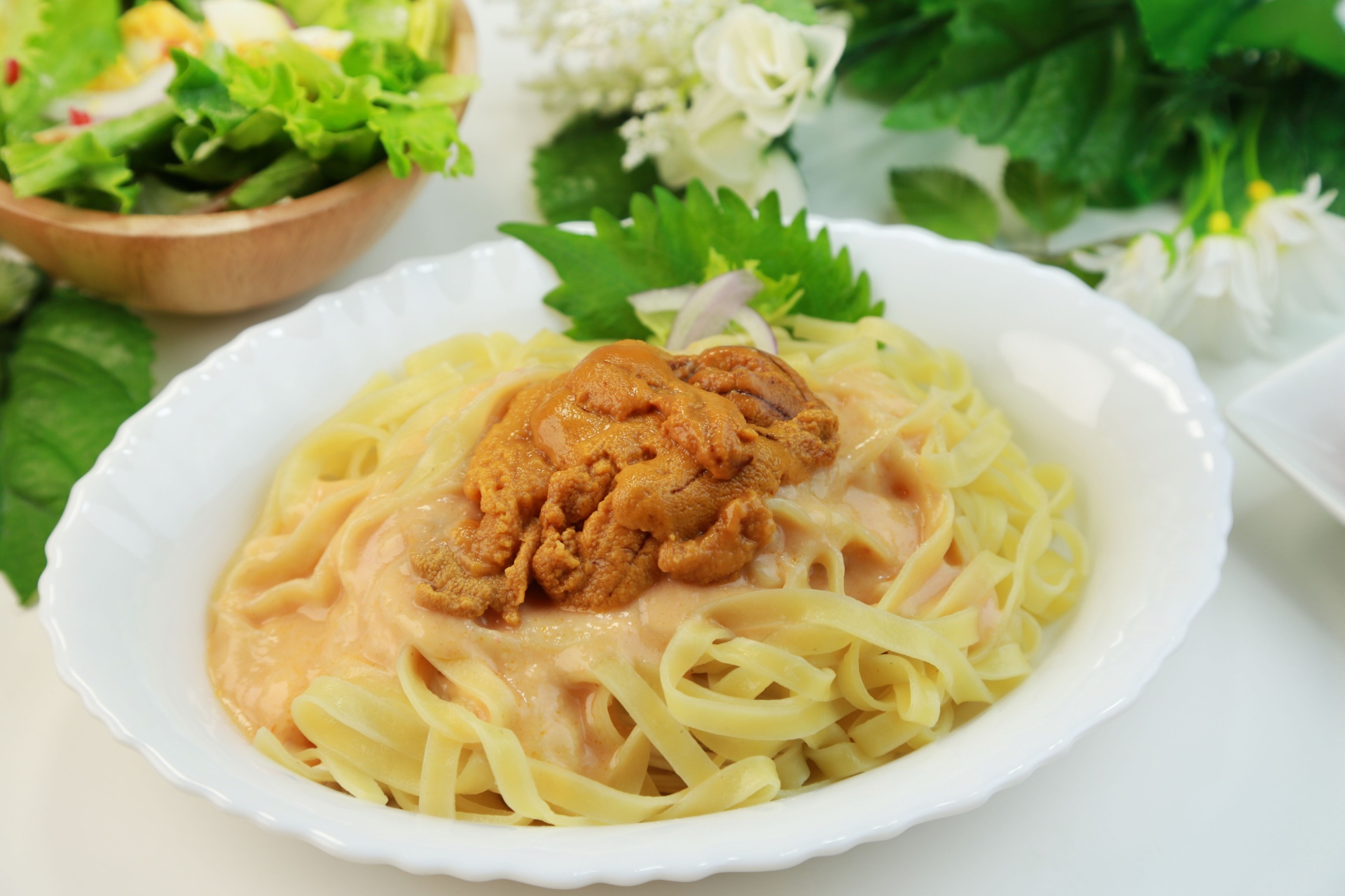 Pasta of the sea urchin
