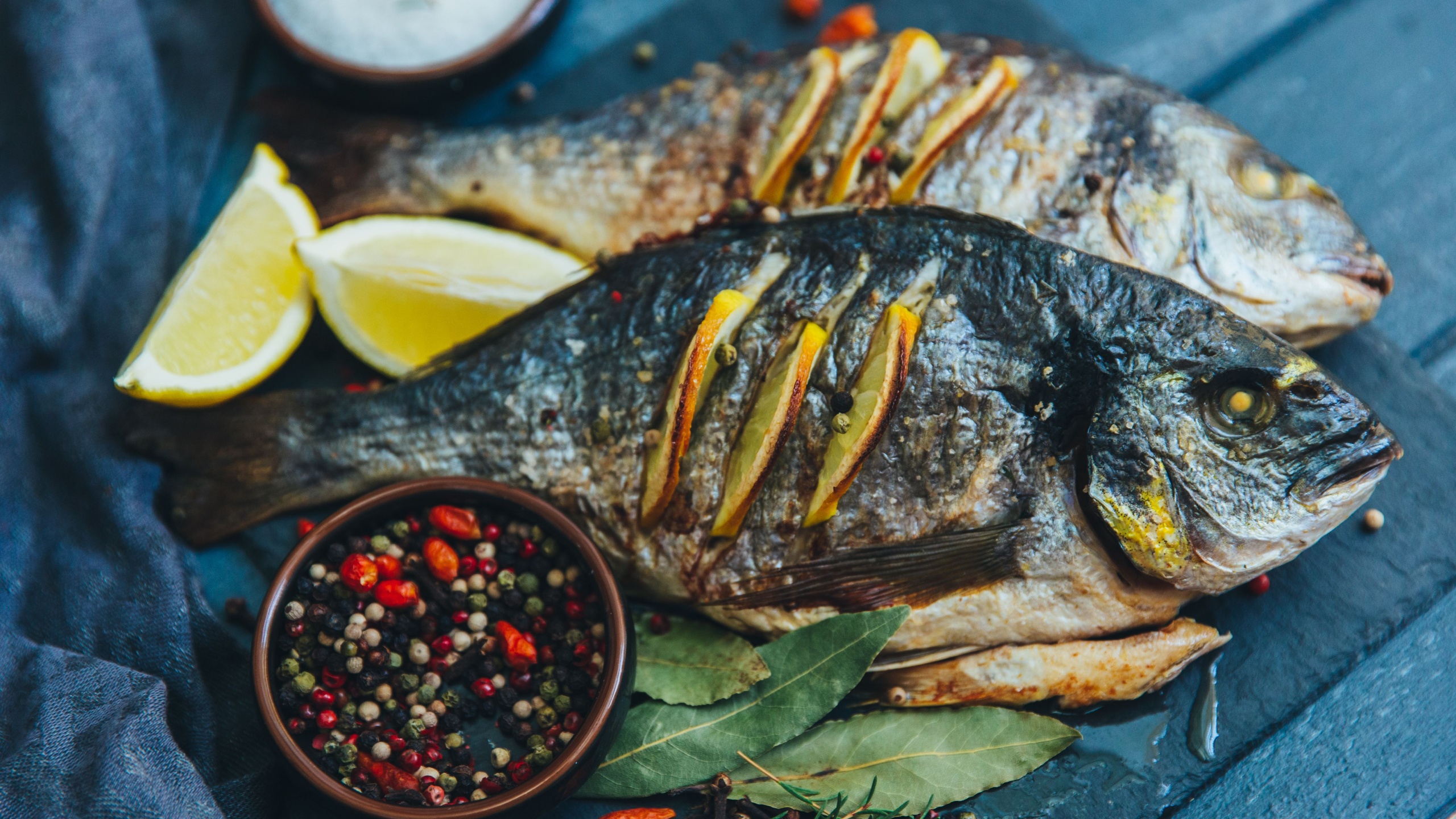 Grilled fish