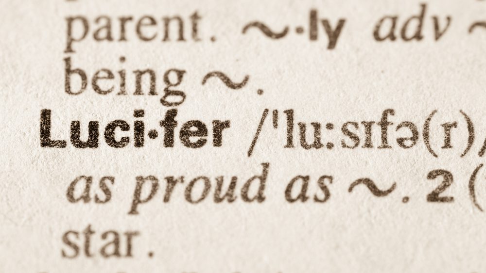 Definition of word Lucifer in dictionary