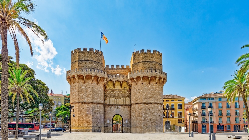 Serranos Towers (Torres dels Serrans ) Valencia. Spain. 